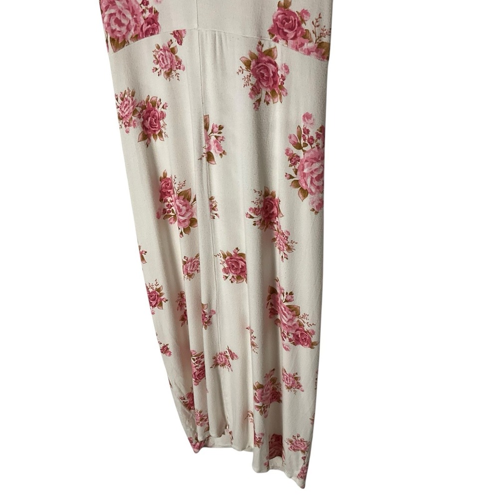 Les Reveries‎ Twist-Front Drape Floral Dress - Picture 8 of 9
